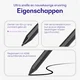 Buddi Aide MPP Stylus Pen voor Microsoft /HP/Asus/Acer/Dell Zwart afbeelding 5