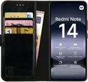 Rosso Element Xiaomi Redmi Note 14 4G Hoesje Book Case Wallet Zwart