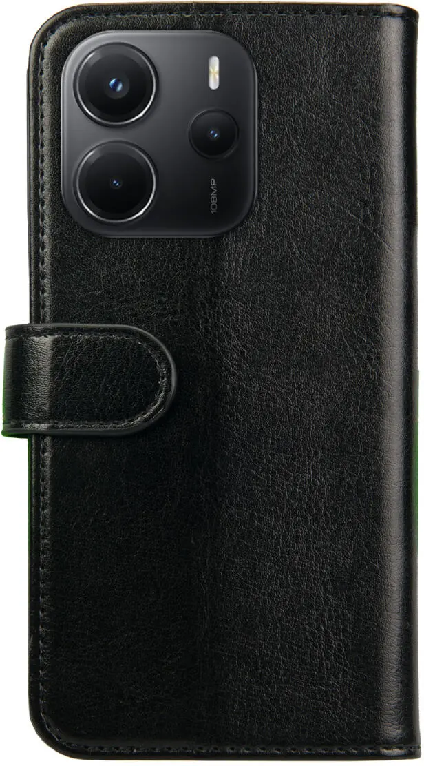 Rosso Element Xiaomi Redmi Note 14 4G Hoesje Book Case Wallet Zwart afbeelding 2