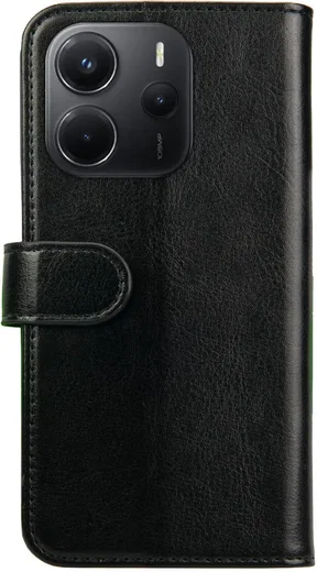 Rosso Element Xiaomi Redmi Note 14 4G Hoesje Book Case Wallet Zwart afbeelding 2