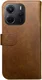 Rosso Element Xiaomi Redmi Note 14 4G Hoesje Book Case Wallet Bruin afbeelding 2