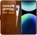 Rosso Element Xiaomi Redmi Note 14 Pro Plus Hoesje Book Case Wallet Bruin
