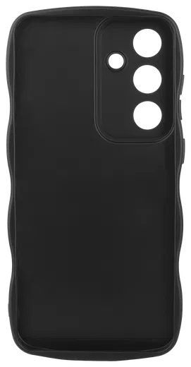 HappyCase Wavy Samsung Galaxy S25 Hoesje TPU Back Cover Zwart afbeelding 12