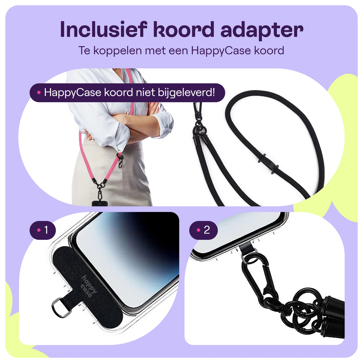 HappyCase Wavy Samsung Galaxy S25 Hoesje TPU Back Cover Zwart afbeelding 6