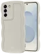 HappyCase Wavy Samsung Galaxy S25 Plus Hoesje TPU Back Cover Beige afbeelding 10