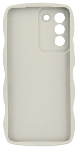 HappyCase Wavy Samsung Galaxy S25 Plus Hoesje TPU Back Cover Beige afbeelding 11