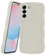 HappyCase Wavy Samsung Galaxy S24 FE Hoesje TPU Back Cover Beige afbeelding 11