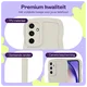 HappyCase Wavy Samsung Galaxy S24 FE Hoesje TPU Back Cover Beige afbeelding 4