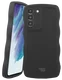 HappyCase Wavy Samsung Galaxy S21 FE Hoesje TPU Back Cover Zwart afbeelding 1