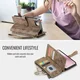 CaseMe C30 Apple iPhone 16e Hoesje Pasjeshouder Book Case Bruin afbeelding 5