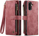 CaseMe C30 Samsung Galaxy A56 Hoesje Pasjeshouder Book Case Rood