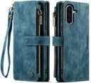 CaseMe C30 Samsung Galaxy A56 Hoesje Pasjeshouder Book Case Blauw