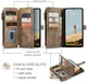 CaseMe C30 Samsung Galaxy A36 Hoesje Pasjeshouder Book Case Bruin afbeelding 3