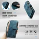 CaseMe C30 Samsung Galaxy A36 Hoesje Pasjeshouder Book Case Blauw afbeelding 7