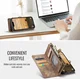 CaseMe 008 Apple iPhone 17e / 16e Hoesje 2-in-1 Book Case en Back Cover Bruin afbeelding 4