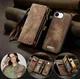 CaseMe 008 Apple iPhone 17e / 16e Hoesje 2-in-1 Book Case en Back Cover Bruin afbeelding 6