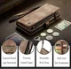 CaseMe 008 Apple iPhone 17e / 16e Hoesje 2-in-1 Book Case en Back Cover Bruin afbeelding 9