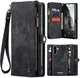CaseMe 008 Samsung Galaxy A56 Hoesje 2-in-1 Book Case en Back Cover Zwart afbeelding 2
