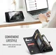 CaseMe 008 Samsung Galaxy A56 Hoesje 2-in-1 Book Case en Back Cover Zwart afbeelding 6