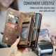 CaseMe 008 Samsung Galaxy A56 Hoesje 2-in-1 Book Case en Back Cover Bruin afbeelding 9