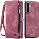 CaseMe 008 Samsung Galaxy A56 Hoesje 2-in-1 Book Case en Back Cover Rood