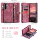 CaseMe 008 Samsung Galaxy A56 Hoesje 2-in-1 Book Case en Back Cover Rood afbeelding 3