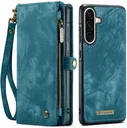 CaseMe 008 Samsung Galaxy A56 Hoesje 2-in-1 Book Case en Back Cover Blauw