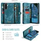 CaseMe 008 Samsung Galaxy A56 Hoesje 2-in-1 Book Case en Back Cover Blauw afbeelding 3