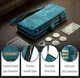 CaseMe 008 Samsung Galaxy A56 Hoesje 2-in-1 Book Case en Back Cover Blauw afbeelding 5