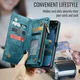 CaseMe 008 Samsung Galaxy A56 Hoesje 2-in-1 Book Case en Back Cover Blauw afbeelding 9