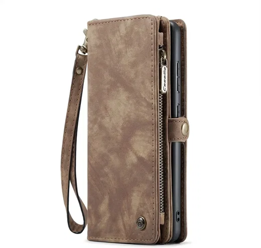 CaseMe 008 Samsung Galaxy A36 Hoesje 2-in-1 Book Case en Back Cover Bruin afbeelding 11
