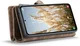 CaseMe 008 Samsung Galaxy A36 Hoesje 2-in-1 Book Case en Back Cover Bruin afbeelding 12
