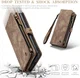 CaseMe 008 Samsung Galaxy A36 Hoesje 2-in-1 Book Case en Back Cover Bruin afbeelding 4