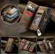 CaseMe 008 Samsung Galaxy A36 Hoesje 2-in-1 Book Case en Back Cover Bruin afbeelding 9