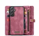 CaseMe 008 Samsung Galaxy A36 Hoesje 2-in-1 Book Case en Back Cover Rood afbeelding 1