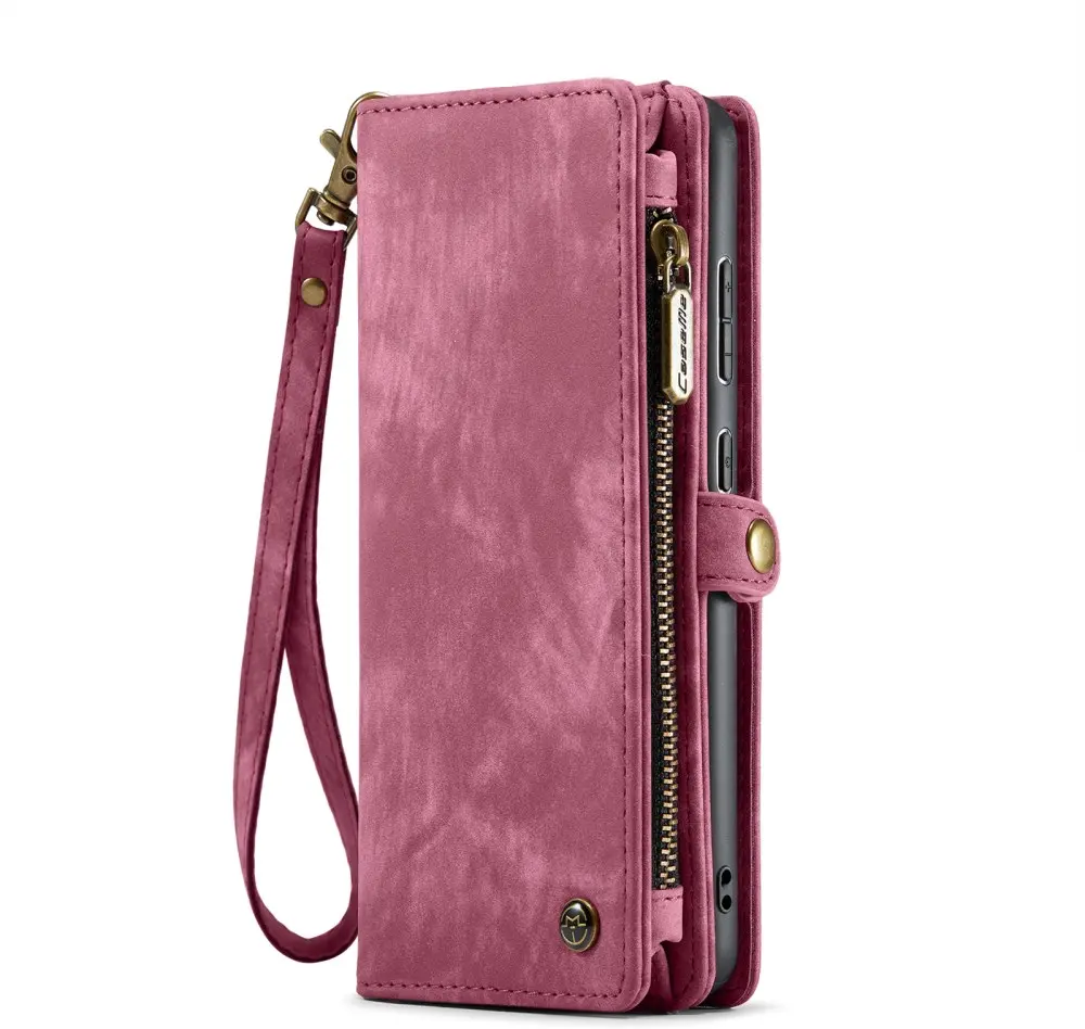 CaseMe 008 Samsung Galaxy A36 Hoesje 2-in-1 Book Case en Back Cover Rood afbeelding 11
