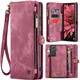 CaseMe 008 Samsung Galaxy A36 Hoesje 2-in-1 Book Case en Back Cover Rood afbeelding 2