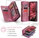 CaseMe 008 Samsung Galaxy A36 Hoesje 2-in-1 Book Case en Back Cover Rood afbeelding 6