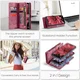 CaseMe 008 Samsung Galaxy A36 Hoesje 2-in-1 Book Case en Back Cover Rood afbeelding 7