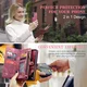 CaseMe 008 Samsung Galaxy A36 Hoesje 2-in-1 Book Case en Back Cover Rood afbeelding 8