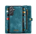 CaseMe 008 Samsung Galaxy A36 Hoesje 2-in-1 Book Case en Back Cover Blauw