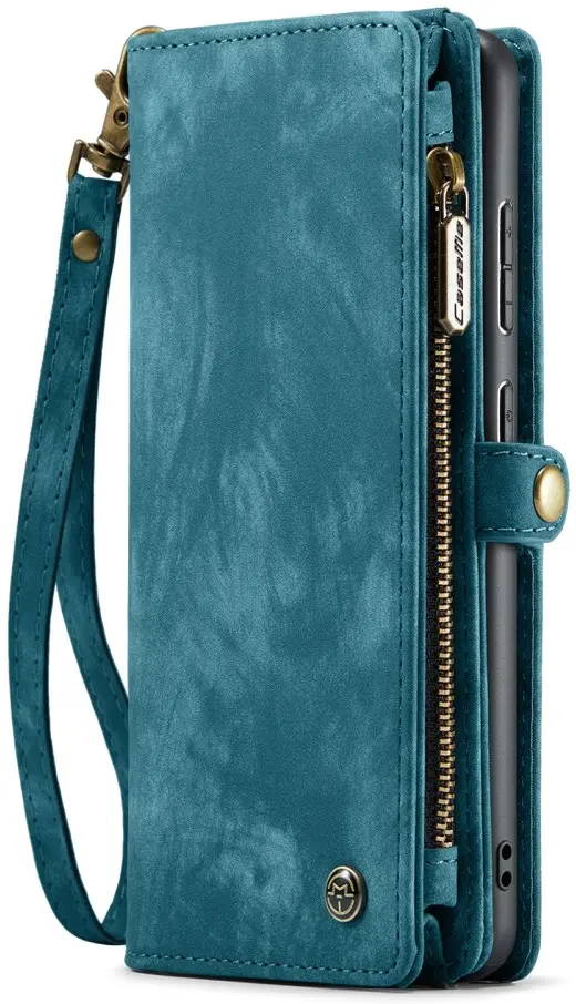 CaseMe 008 Samsung Galaxy A36 Hoesje 2-in-1 Book Case en Back Cover Blauw afbeelding 11