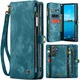 CaseMe 008 Samsung Galaxy A36 Hoesje 2-in-1 Book Case en Back Cover Blauw afbeelding 2