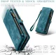 CaseMe 008 Samsung Galaxy A36 Hoesje 2-in-1 Book Case en Back Cover Blauw afbeelding 4