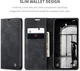 CaseMe 013 Apple iPhone 17e / 16e Hoesje Book Case met Standaard Zwart afbeelding 10