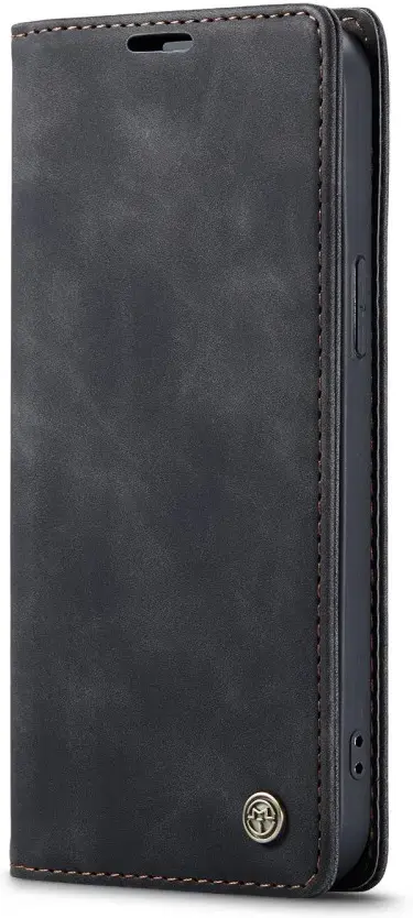 CaseMe 013 Apple iPhone 17e / 16e Hoesje Book Case met Standaard Zwart afbeelding 11
