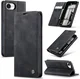 CaseMe 013 Apple iPhone 17e / 16e Hoesje Book Case met Standaard Zwart afbeelding 2