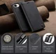 CaseMe 013 Apple iPhone 17e / 16e Hoesje Book Case met Standaard Zwart afbeelding 5