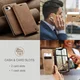 CaseMe 013 Apple iPhone 17e / 16e Hoesje Book Case met Standaard Bruin afbeelding 7