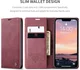 CaseMe 013 Apple iPhone 17e / 16e Hoesje Book Case met Standaard Rood afbeelding 10